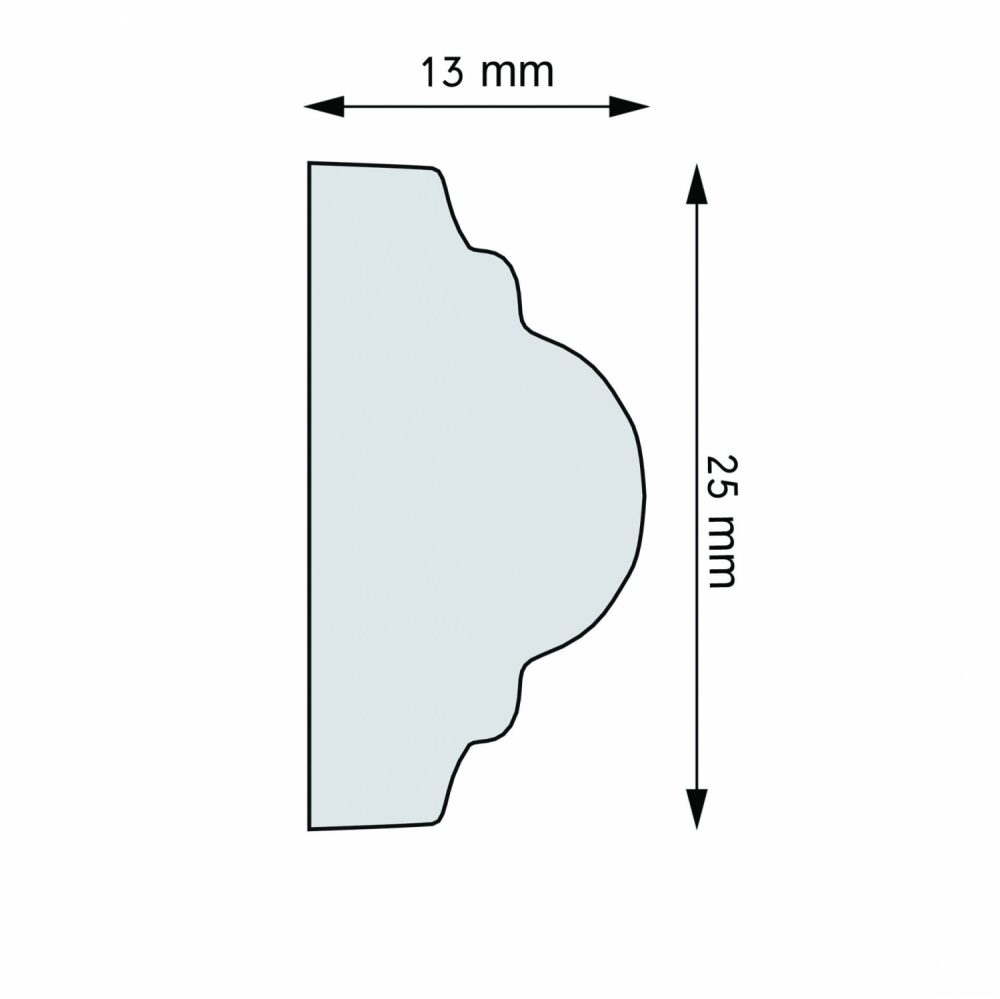 Dekorlist LPC-42 fra Deco Systems