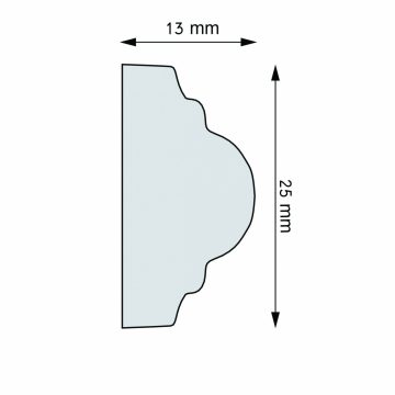 Dekorlist LPC-42 fra Deco Systems