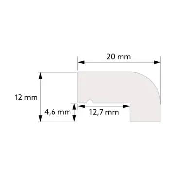 Bröstningslist TP001 från Deco Systems