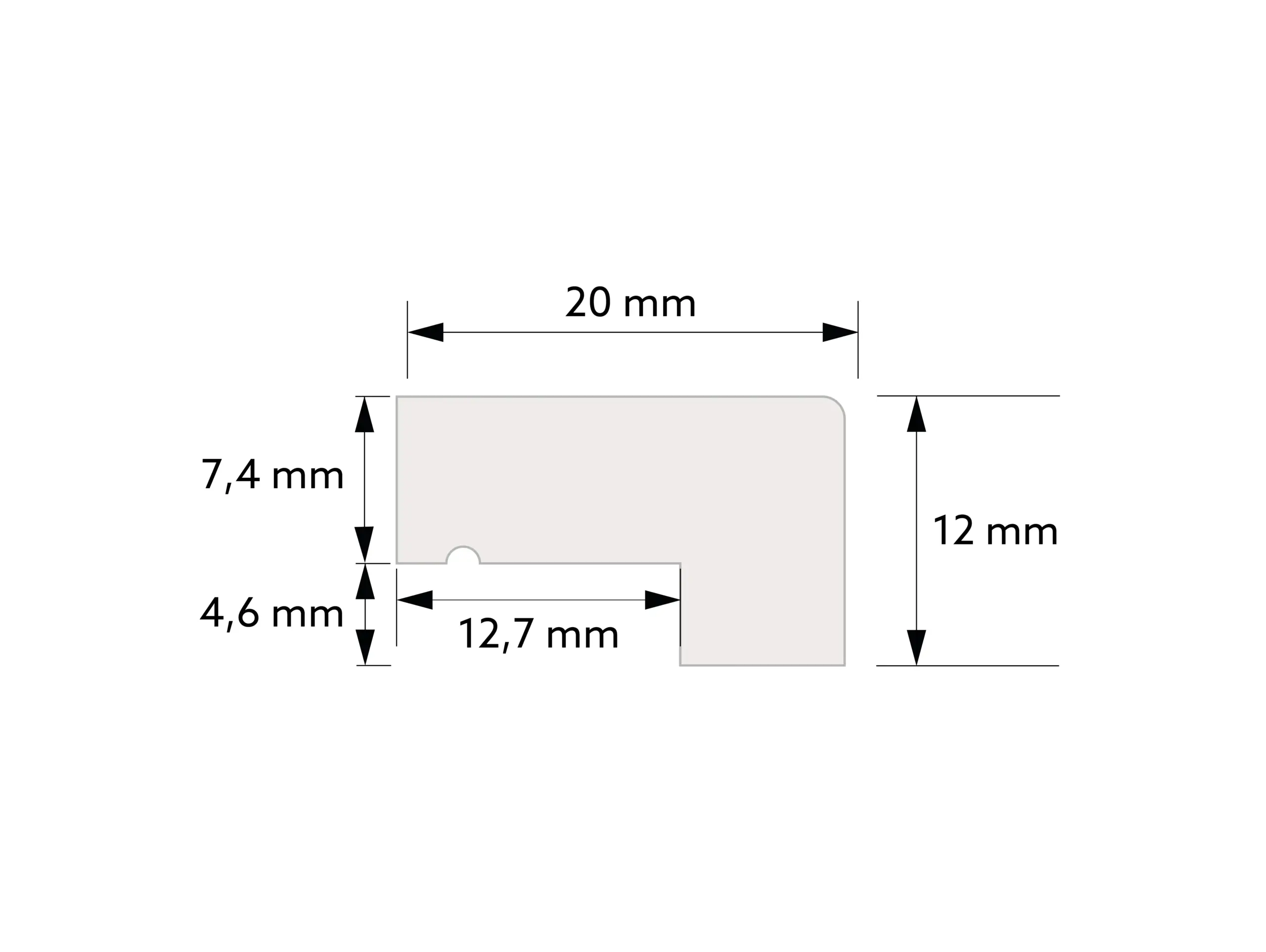 Bröstningslist TP002 från Deco Systems