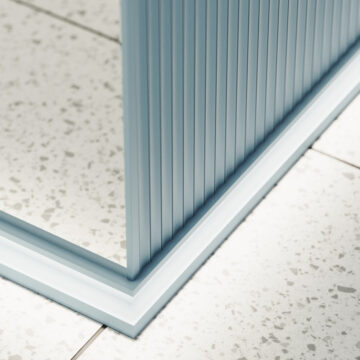 Ljuslist IL14 och Dekorplatta Mezzaluna S från Deco Systems