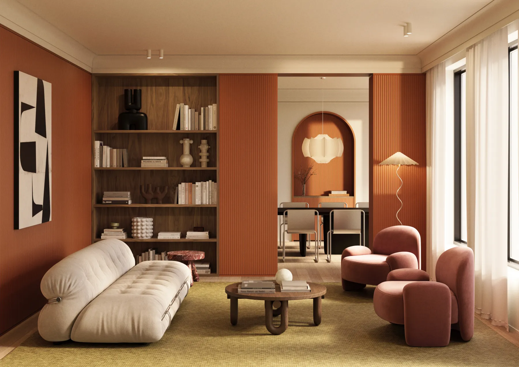 Dekorplatta Plissé L från Deco Systems