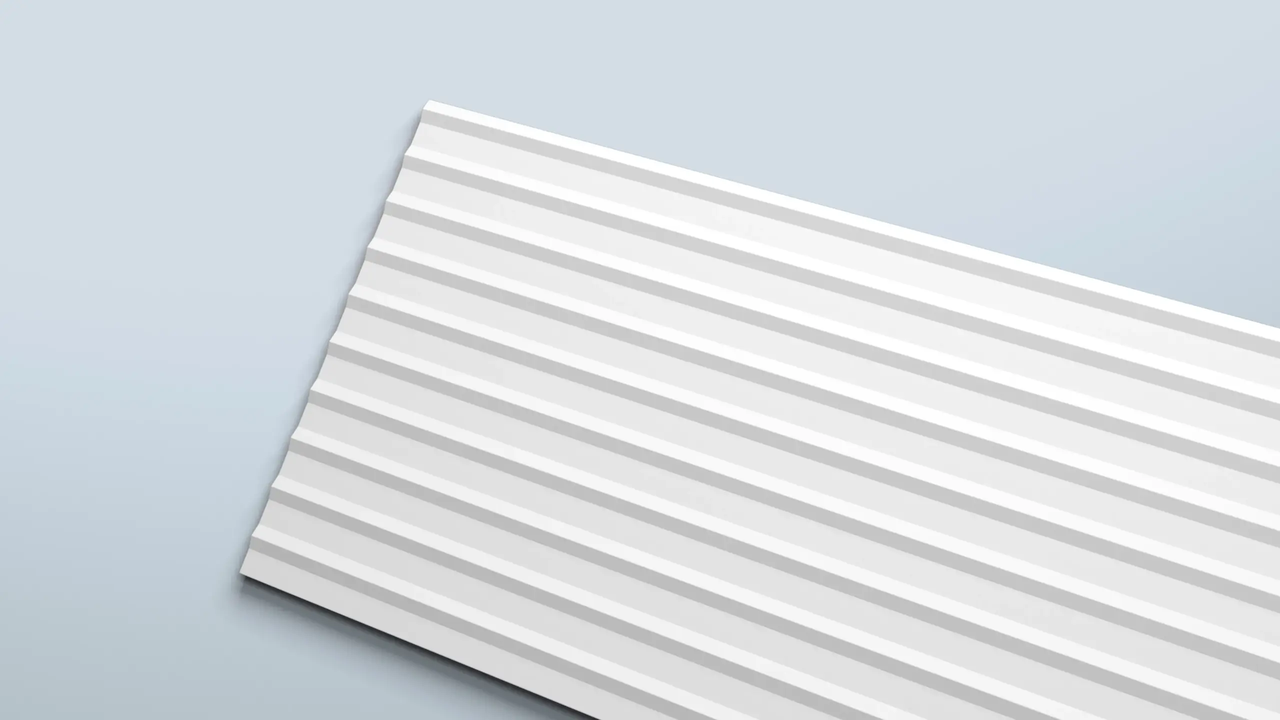 Dekorplatta Plissé L från Deco Systems