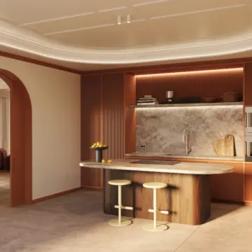 Dekorplatta Plissé S från Deco Systems
